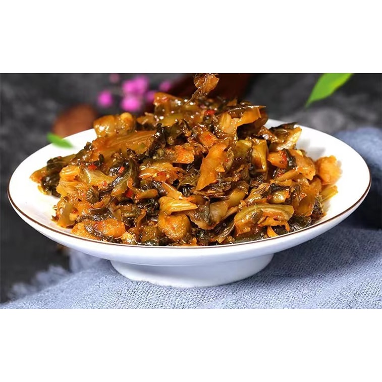 【超值四包入】宏斌 香辣酸菜 80g*4云南特产  酸脆爽口 老坛泡制 咸菜 5