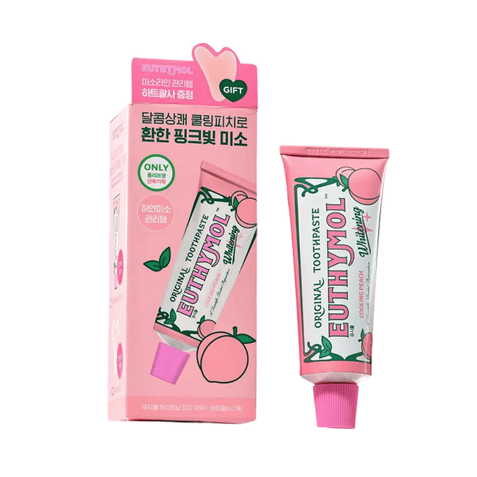Whitening Toothpaste  3.74oz【Cooling Peach Edition】