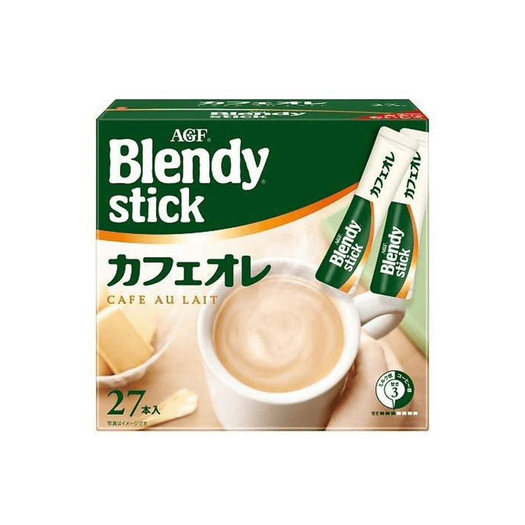 【日本直送品】AGF ブレンディスティック オリジナルラテ インスタントコーヒー 27本入