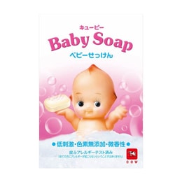 日本COW牛乳石碱专用沐浴洗澡洗脸90g 婴儿专用