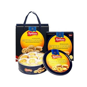 【中國直郵】Kjeldsens藍罐 丹麥餅乾 奶油點心 新年禮物點心 禮盒鐵盒裝 454g