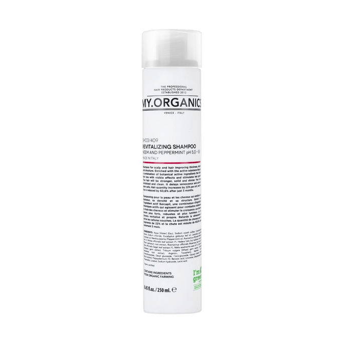 The Organic Revitalizing Shampoo with Neem and Peppermint 250ml