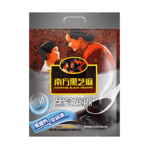 Poudre de soupe au sésame noir faible en sucre 1.41oz*15 sachets【Faible en sucre】【Nutritif】