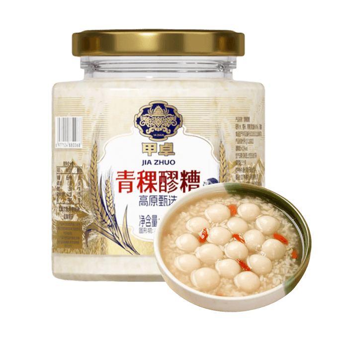 甲卓 青稞醪糟 330g【酒酿甜酒米酒】