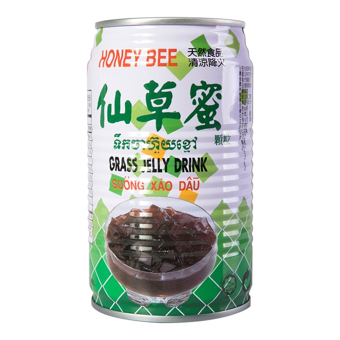 台灣HONEY BEE蜜蜂牌 仙草果粒清涼降火 仙草蜜 315ml