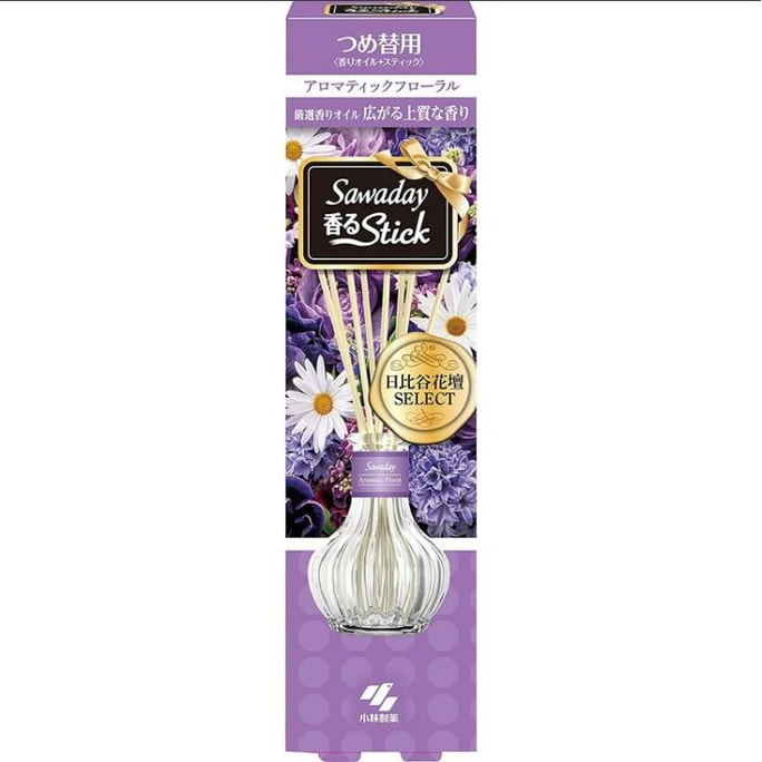 KOBAYASHI Sawaday Incense Stick Refill #Aromatic Floral 70ml