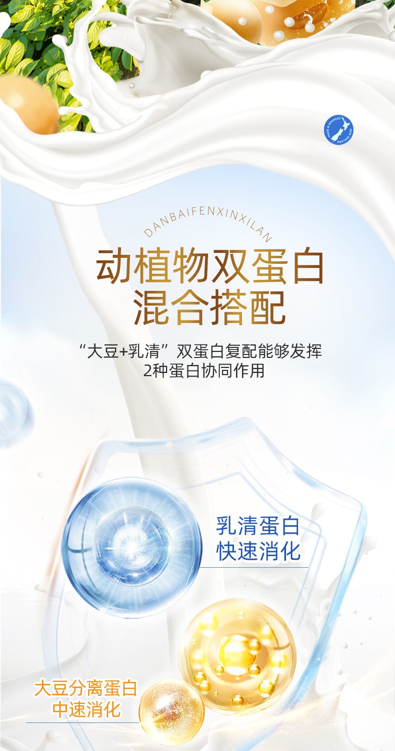 【中国直邮】 北京同仁堂 蛋白质粉中老年人女性增强免疫力高钙盒装蛋白粉300g