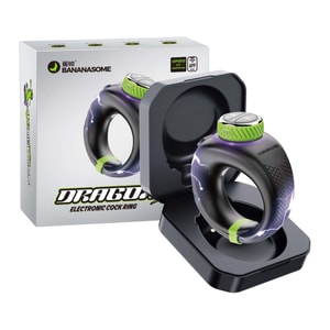 【北美直邮2-3天到货】 蕉帅 S1驭龙持久震动男用锁精环 1 件