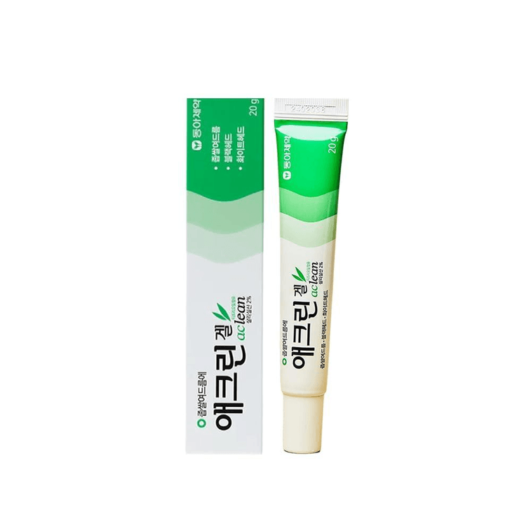 【韓國直效郵件】 韓國 DONGA PHARM 東亞製藥 Aclean祛痘膏 水楊酸祛痘凝膠 20g 青春痘痤瘡 消炎祛痘 改善白頭黑頭粉刺 改善油痘肌 4
