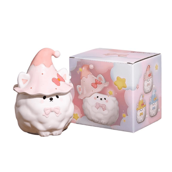 Magic Hat Puppy Pink Covered Ceramic Cup *1 box