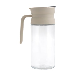 FASOLA 自动开盖油壶 重力开合防漏不挂油 厨房玻璃调味壶 600ml