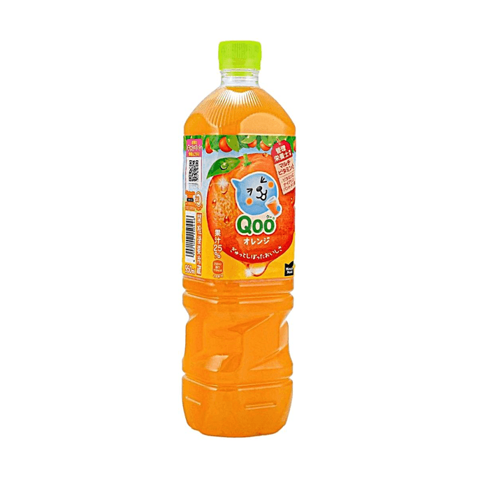 Qoo Orange Juice Drink 32.0 fl oz Multi-Vitamin 25% Juice
