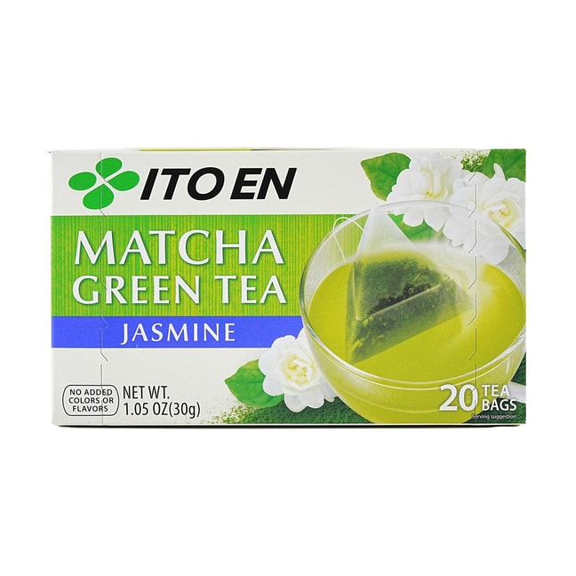 日本ITO EN伊藤园 抹茶绿茶茶包 茉莉花味  20包 30g