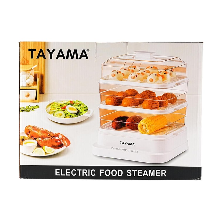 Tier Electric Steamer, for Steaming Vegetables, Fish and Steamed Buns - TFS - 003 4