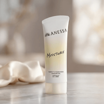 Anessa Moisture Perfect UV Sunscreen Skincare Gel, SPF50+ PA++++, 3.17 oz.