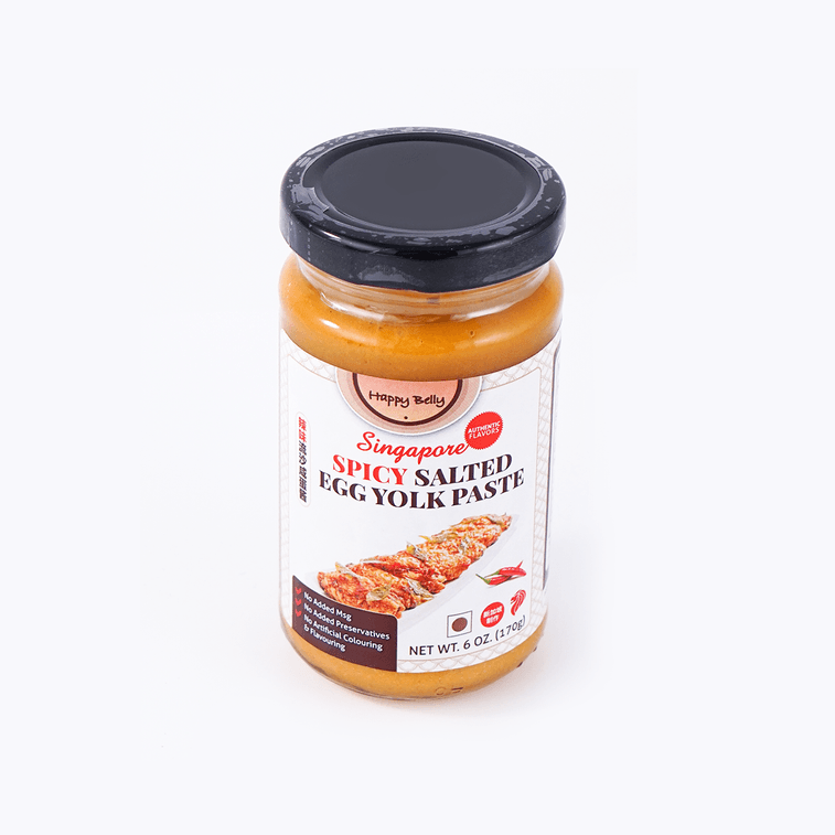 Spicy Salted Egg York Paste, 6 oz 4