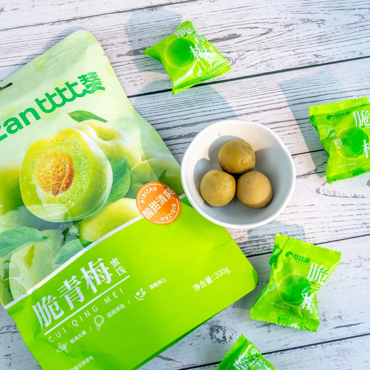  Crispy Green Plums 7.05 oz *3【3 Packs】 6