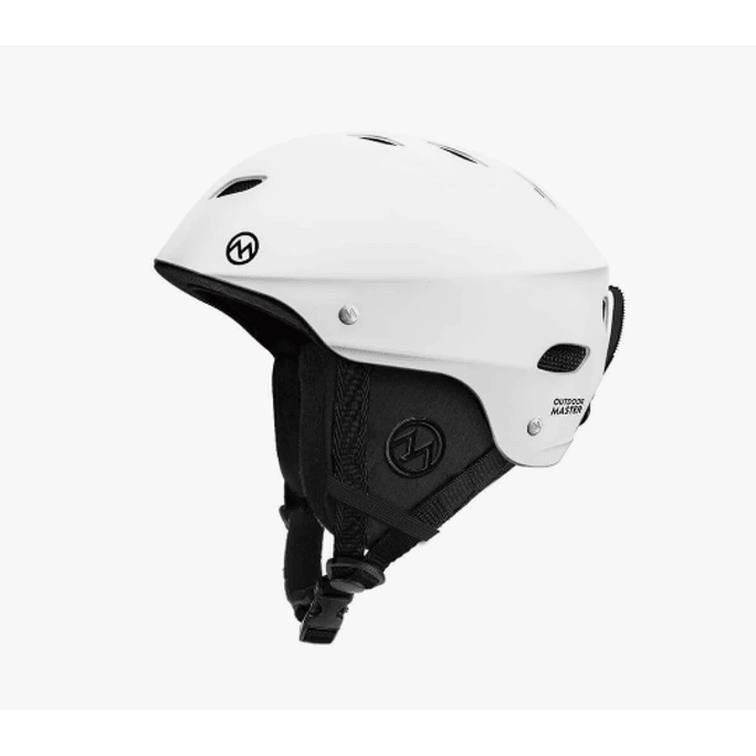 滑雪必备Kelvin滑雪头盔  OutdoorMaster 美国国家滑雪队的官方合作品牌 男女通用 - (White M)