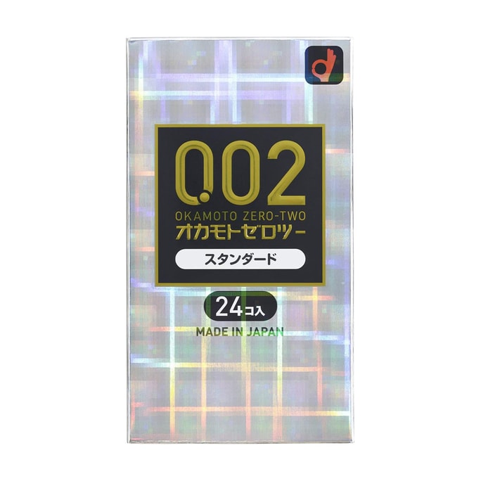 【日本直邮】冈本 002 中号标准型超薄安全套 24枚入