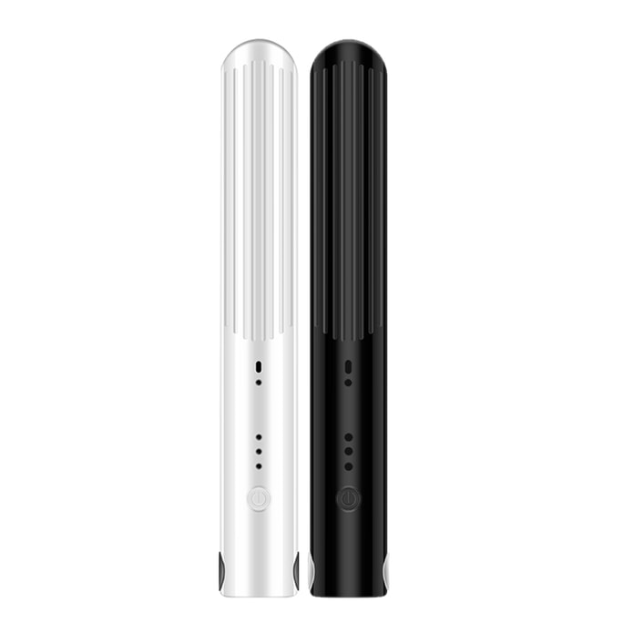 Ovi ワイヤレス充電式ヘアアイロン、カールアイロン、デュアルユース（ストレート＆カール）、男女兼用ミニアイロン台、ヘアアイロン KD386、1個