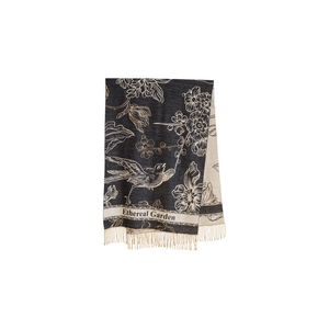 [중국 직배송] 영국 박물관 오리엔탈 드림 스카프/숄 선물 세트 - 완벽한 선물 선택 680*2100mm