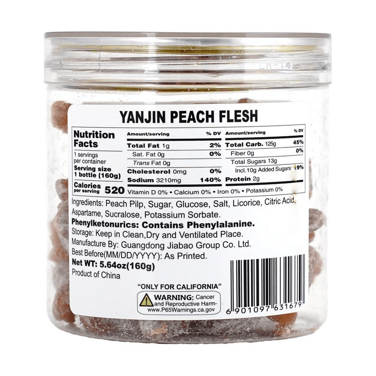 YanJin Peach Flesh, 5.64 oz 5