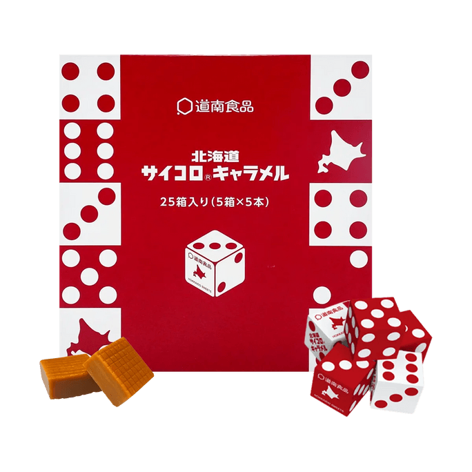 日本DONAN道南食品 骰子太妃糖 牛奶焦糖味 285g【北海道限定 人氣伴手禮】