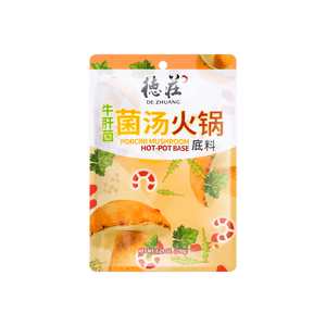 重庆德庄 牛肝菌菌汤火锅底料 150g