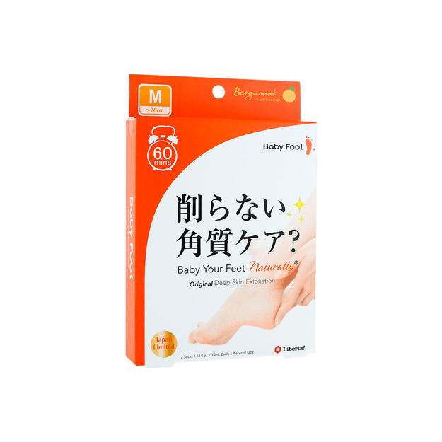 商品详情 - 日本BABY FOOT 还原嫩足3D去死皮足膜脚膜 M号 1对入 COSME大赏受赏 - image  0