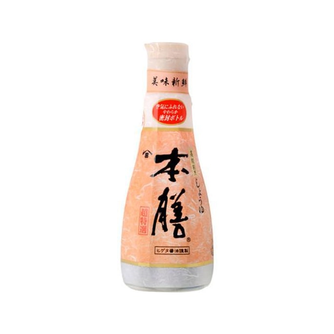 【日本直送品】国産 HIGETA 本醸造 おいしい生超特濃醤油 200ml
