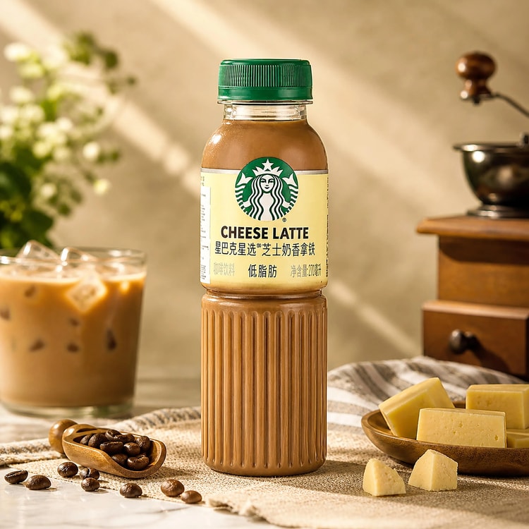 ミルク CN STARBUCKS Premium Selection Low Fat Cheese Milky Coffee Drink