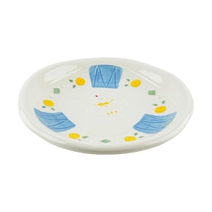 GOLDEN LION 小飛鴿系列 天然陶土 餐具盤 兒童可用餐盤 8.5吋盤