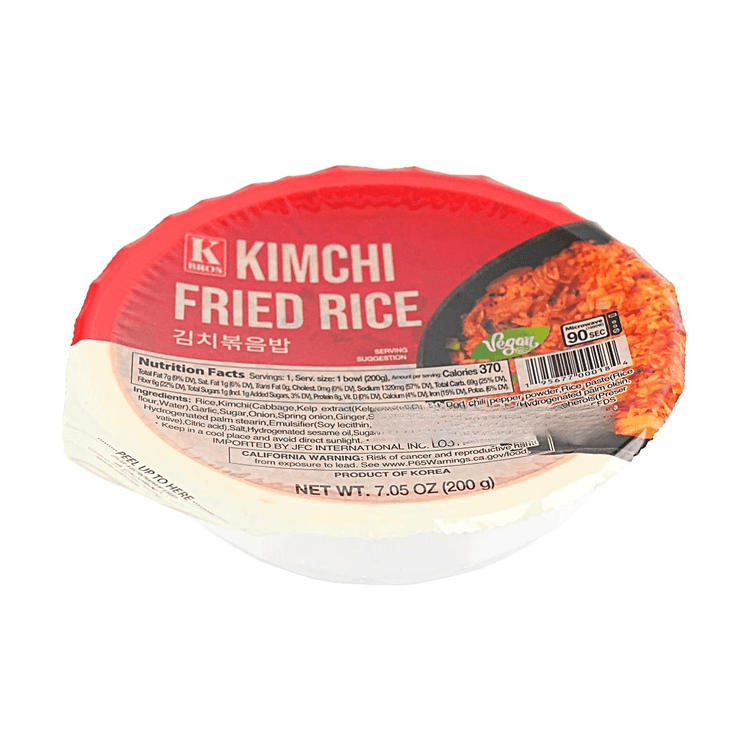 KBROS 本格キムチチャーハン 7.05オンス【90秒で完成】【ヘルシーな