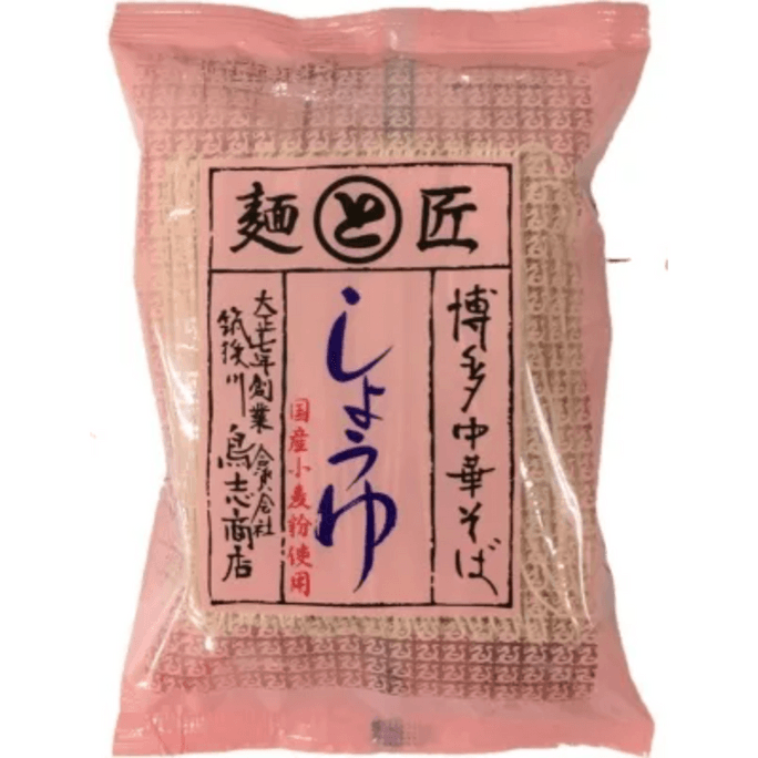 Torishishoten Hakata Soba Soy Sauce Flavor 1 Serving