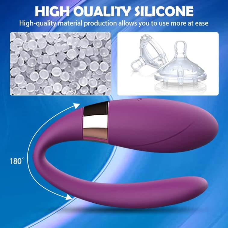 ALOVIVI 日本製パーソナルマッサージャー（女性用）、大人向けカップルバイブレーター、防水、充電式、リモコン付きエッグバイブレーター、10種類の振動モード、女性の刺激に最適 3