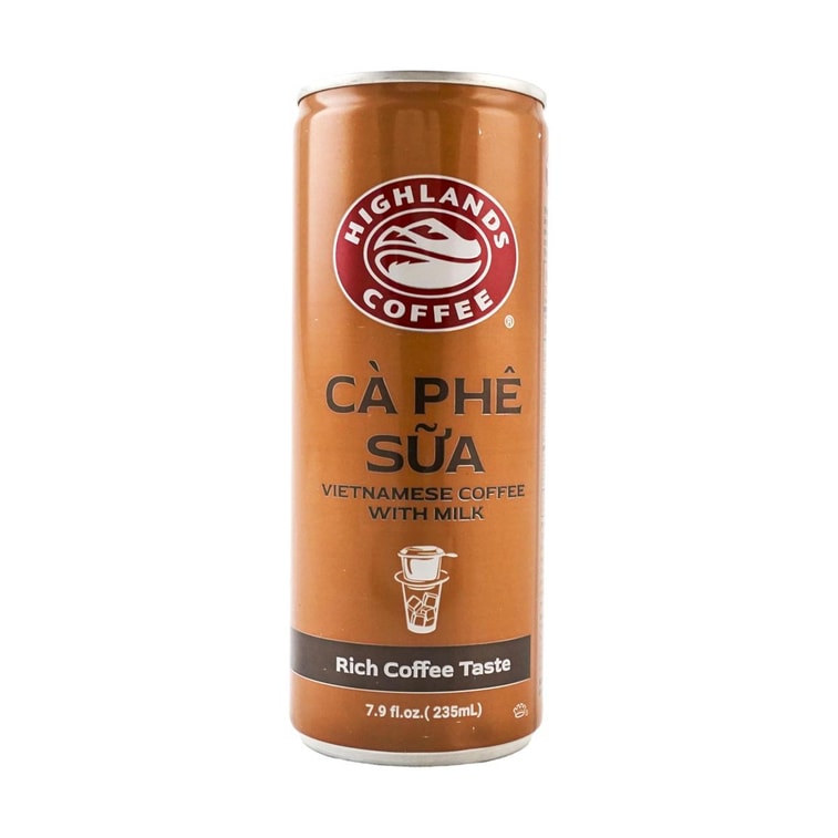 越南HIGHLAND高地 牛奶咖啡 即饮拿铁咖啡饮料 235ml【越南经典】 6