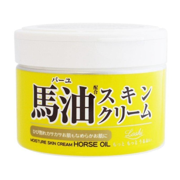 Loshi Moist Aid Horse Oil Skin Cream 220G