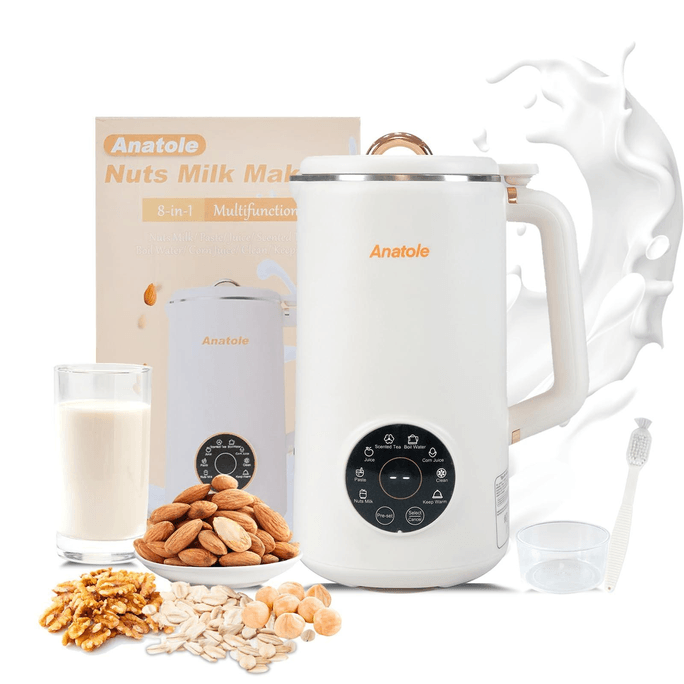 Nut Milk Maker 35oz 1000ml Almond Milk Machine 8-In-1 Automatic Soy Oat Cow