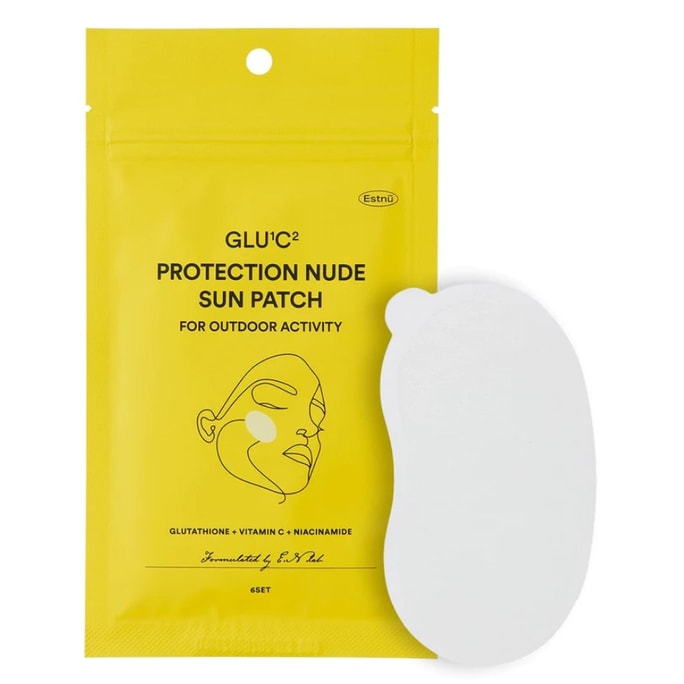 GLU1C2 Glutathione Protection Sun Patch (6 Set)