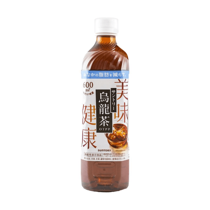 日本SUNTORY三得利 烏龍茶飲料 無糖 525ml【清爽回甘】