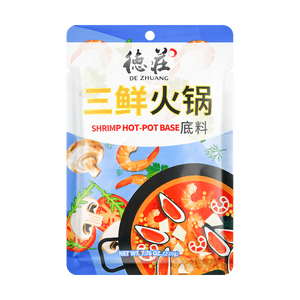 【重慶風味】德莊 三鮮火鍋底料 清湯不辣火鍋料 220g