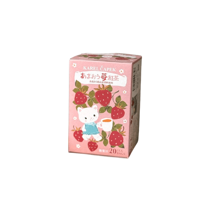 【日本直邮】 日本 山田诗子 草莓红茶 20包