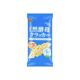 日本 BOURBON 波路梦 天然酵母苏打饼干 原味 144g