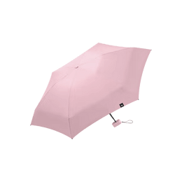 Portable Series Six Folding Flat UV Protection Umbrella Pink