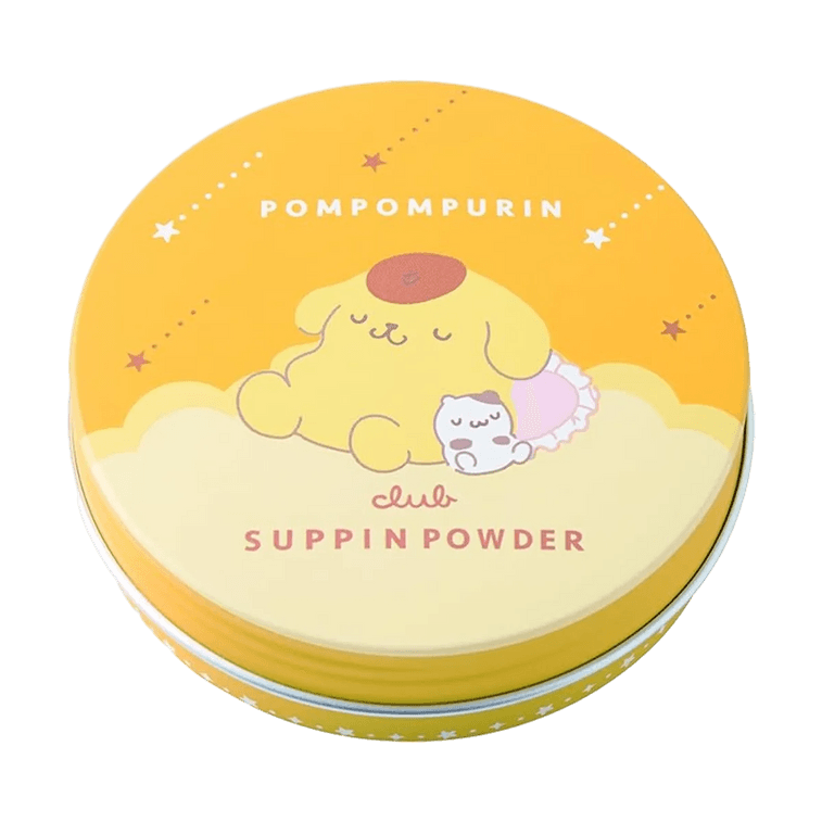 日本CLUB 素颜C系列晚安粉 保湿蜜粉饼 护肤粉饼 控油持妆 26g #桂花香【三丽鸥布丁狗联名限定版】 3