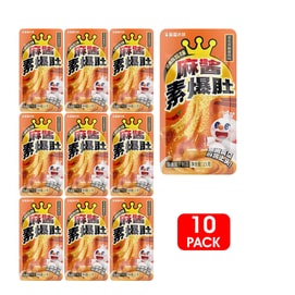 蜜雪冰城 经典麻酱味素爆肚15克*10包  即食魔芋制品【一口素爆肚 地道北京味儿】
