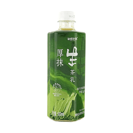 Rich Matcha Milk Tea Beverage, 16.91 fl oz【Creamy Matcha Latte Flavor】