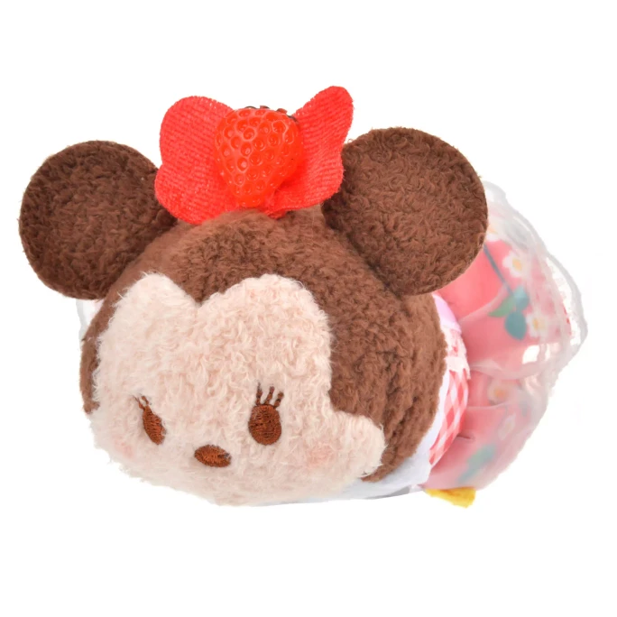 Disney 2024 Strawberry Tsum Tsum Plush Minnie Mouse
