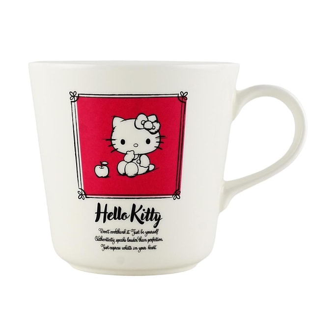 Skater Hello Kitty Hand-painted Style Large Mug Ceramic Cup 290ml