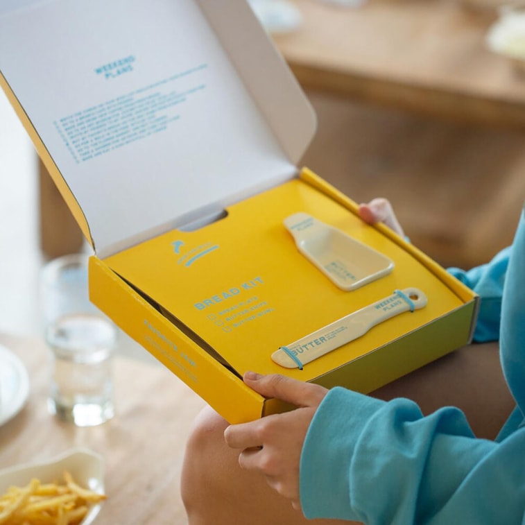 [ weekend 5 ] bread GIFT BOX 'butter' 6